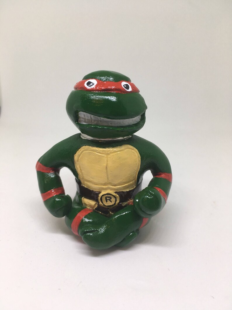 Turtle Clay Ninja Smoking Pipe Choose your Turtle Leonardo Etsy