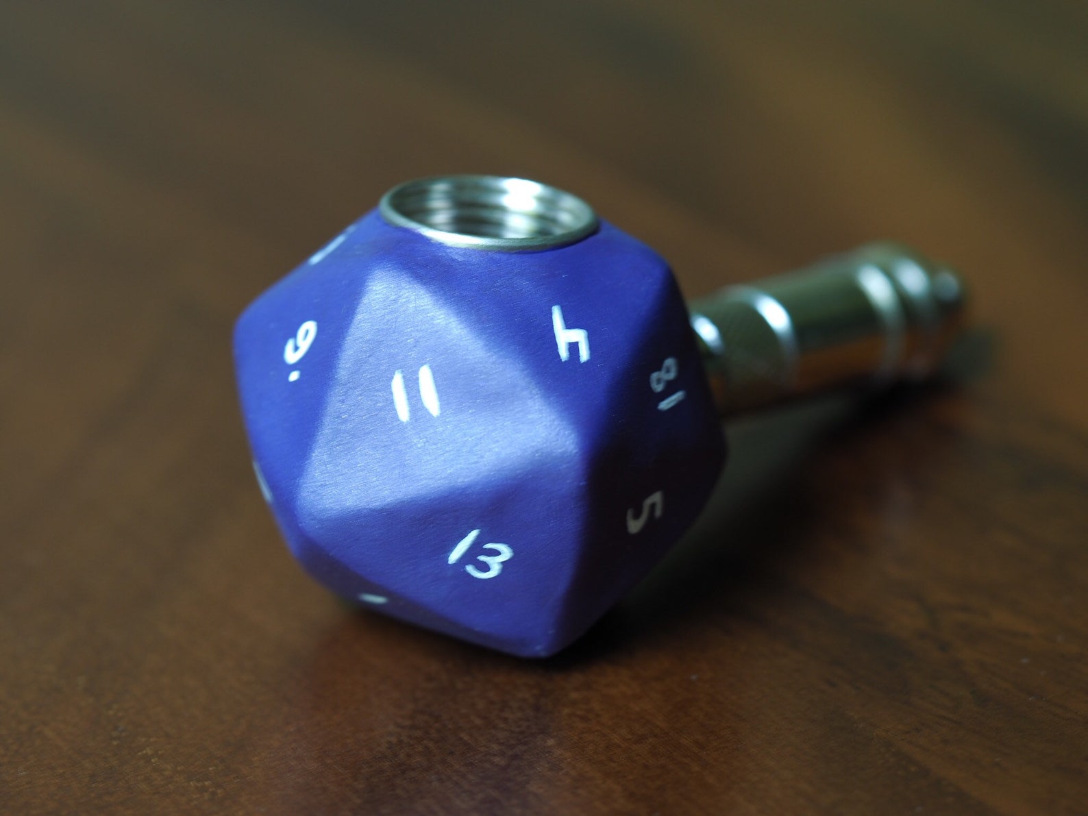 Dnd Dice Pipe D20 Sided Die Pipes Custom Sculpture Icosahedron Etsy UK