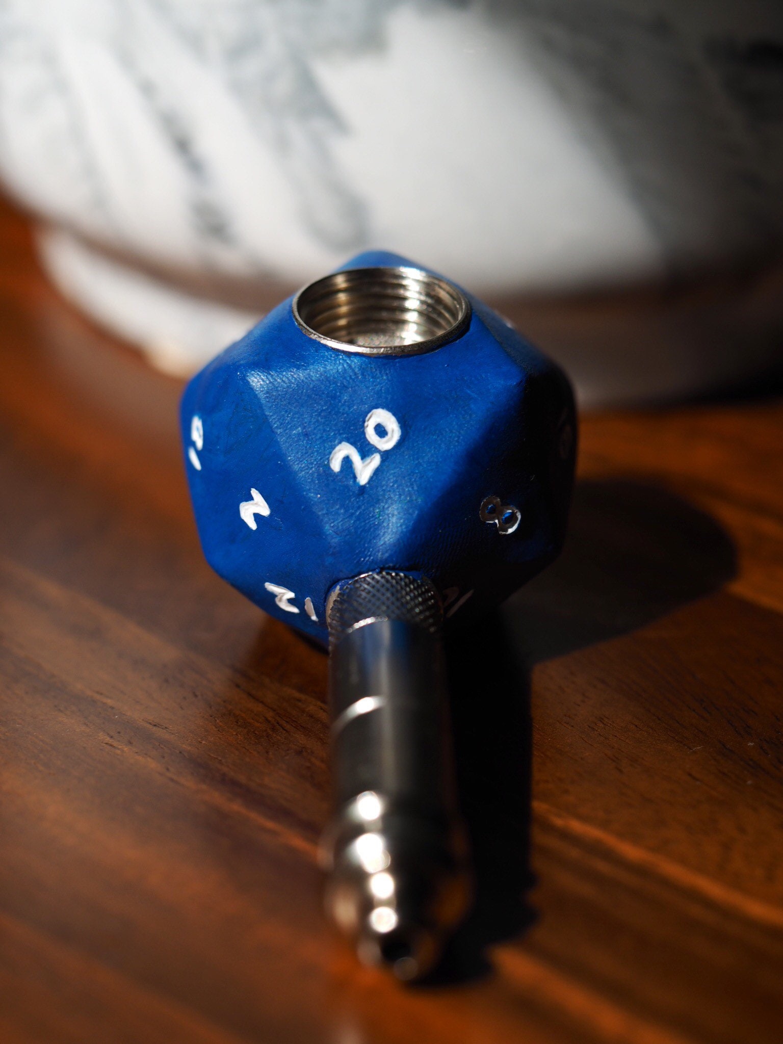 Dnd Dice Pipe D20 Sided Die Pipes Custom Sculpture Icosahedron Etsy UK