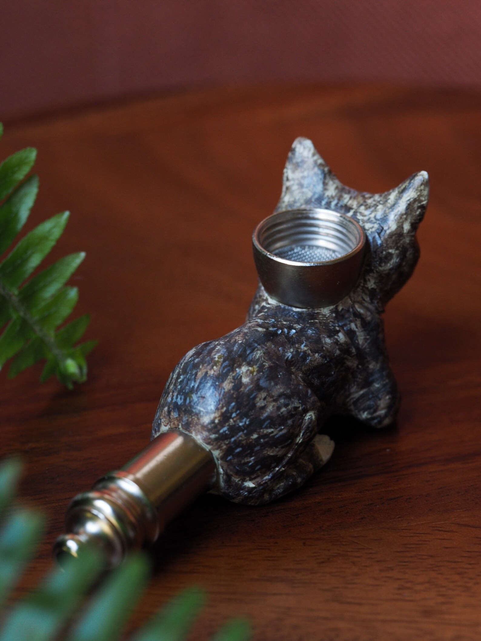 Personalized Kitty Pipe Cat Smoking Pipes Handmade Sculpture Etsy