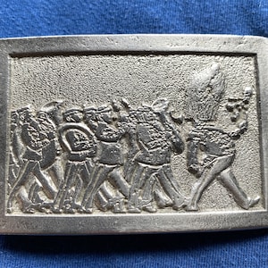 Vintage Marching Band Belt Buckle