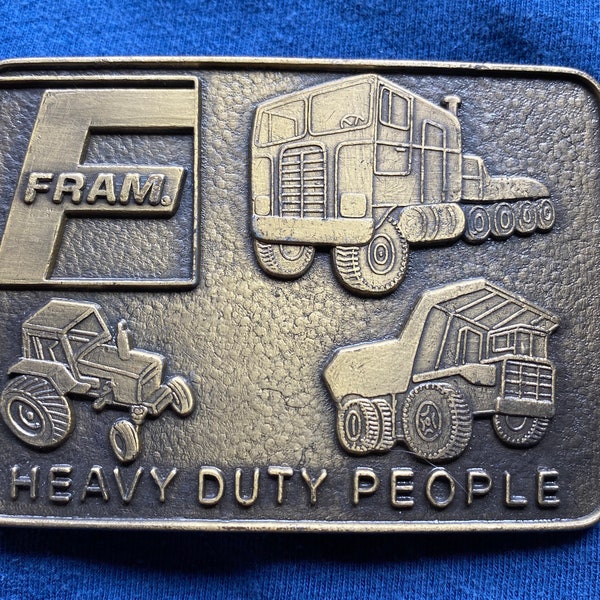 Heavy Equipment Belt Buckles Etsy