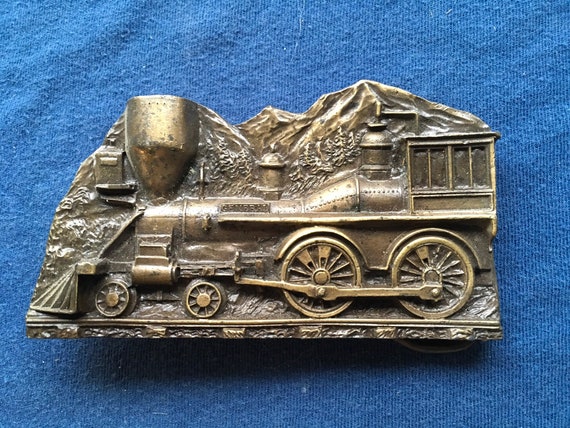 railroad belt buckle