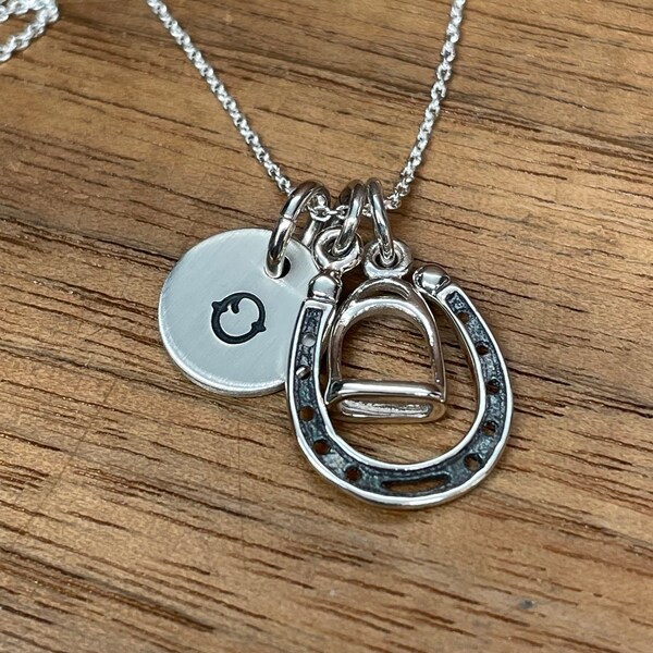 Stirrup Necklace Etsy