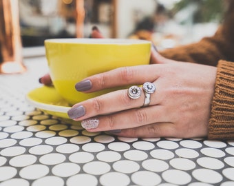 Bullet Ring, Ring, Adjustable ring, 9mm Ring