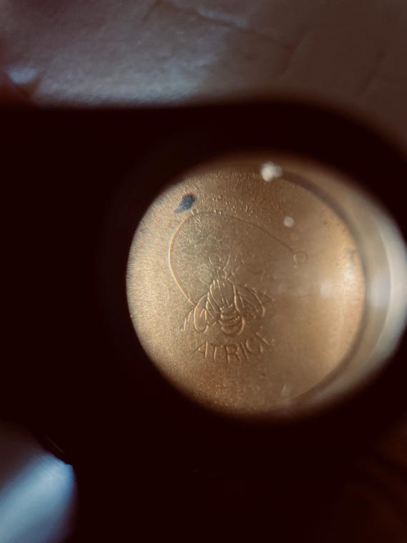 Antique Gold Filled Celestial Locket: Moon, Stars… - image 6