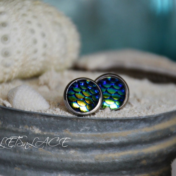 Meerjungfrau-Ohrringe