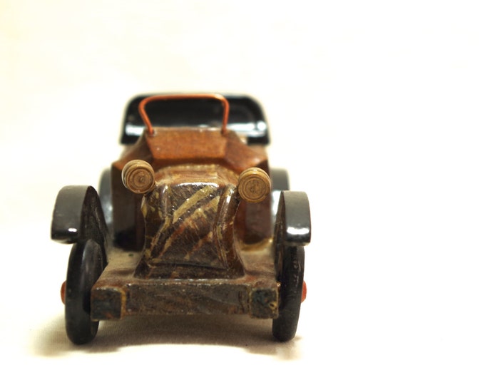 Wooden Model Car // Antique Car Replica // Collectible Car - Etsy