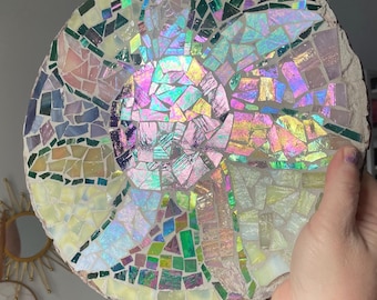 Mosaic Art Tray or Wall Hanging