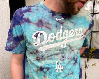 tie dye dodgers shirt
