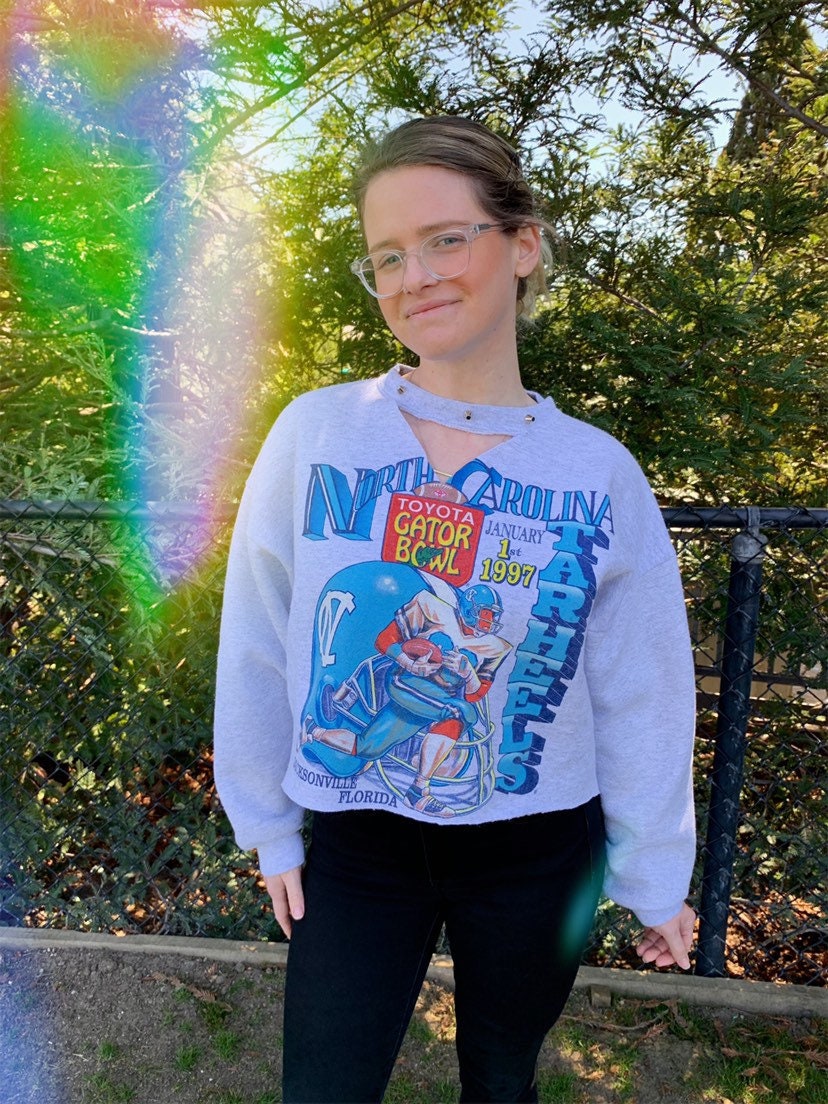 North Carolina Crewneck Tar Heels Tar 