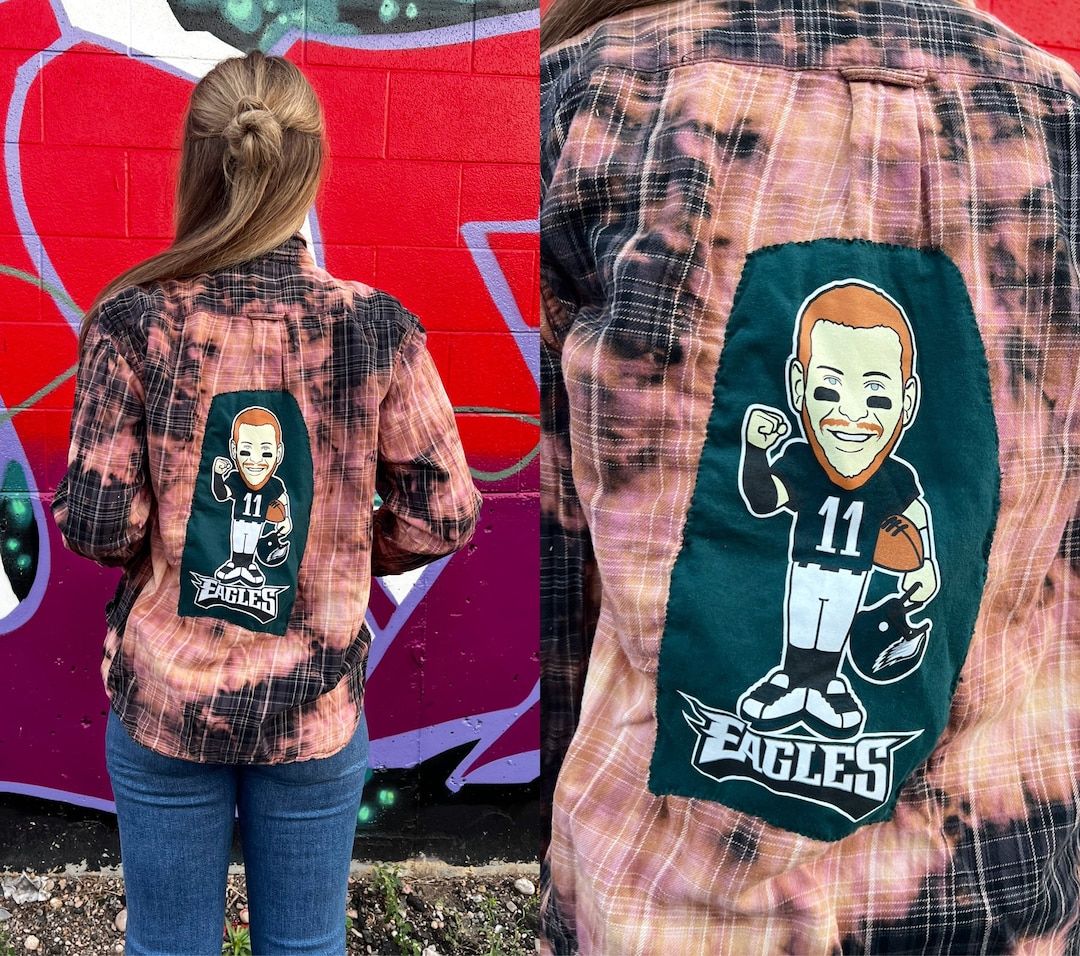 Philadelphia Eagles Flannel Philadelphia Eagles Shirt Etsy