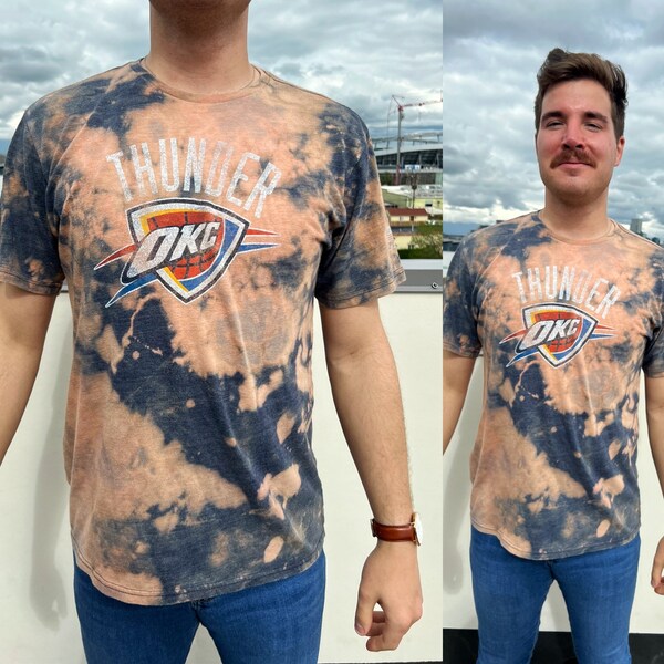 Okc Thunder Shirt Etsy