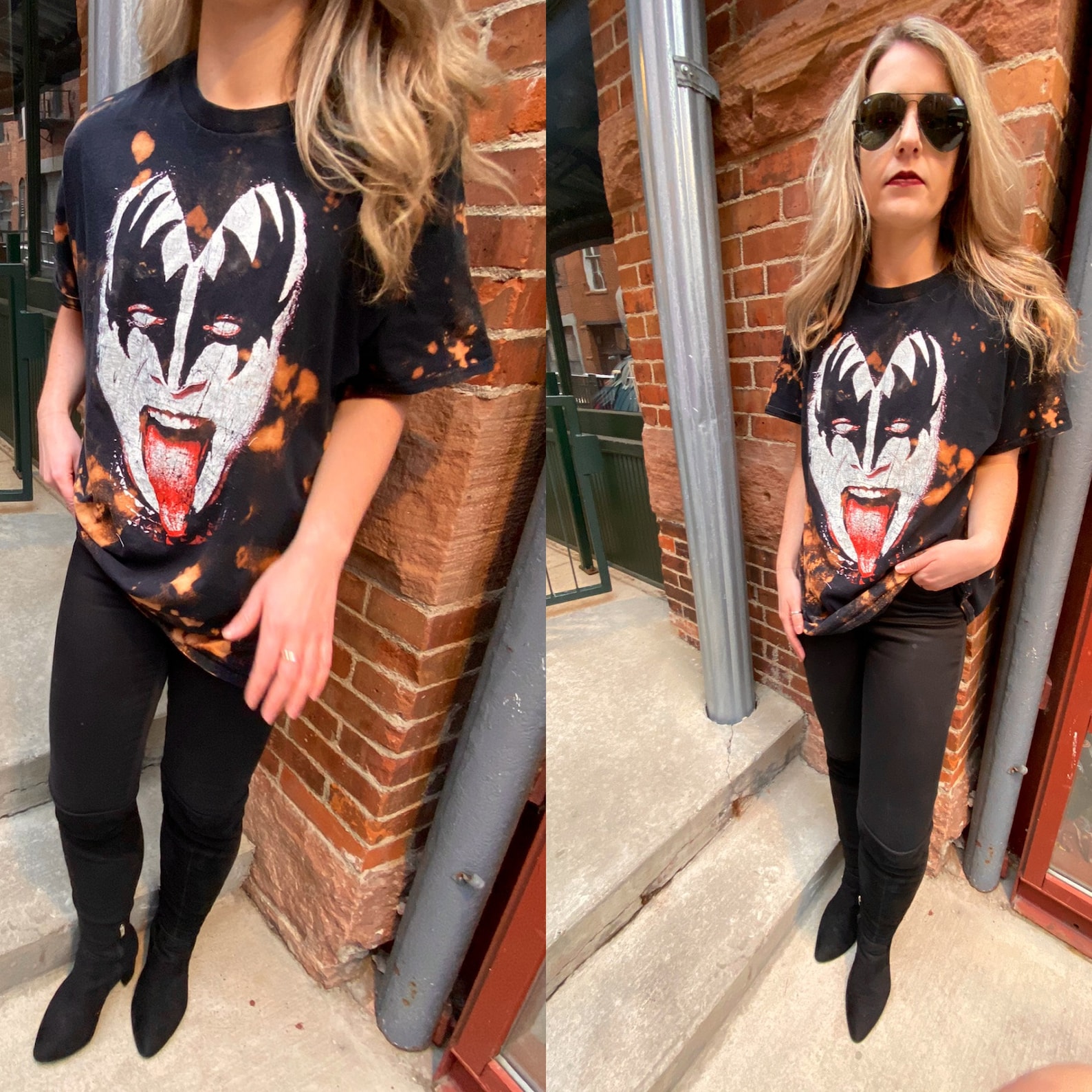 Kiss tshirt kiss shirt rock band shirt rock band tshirt Etsy