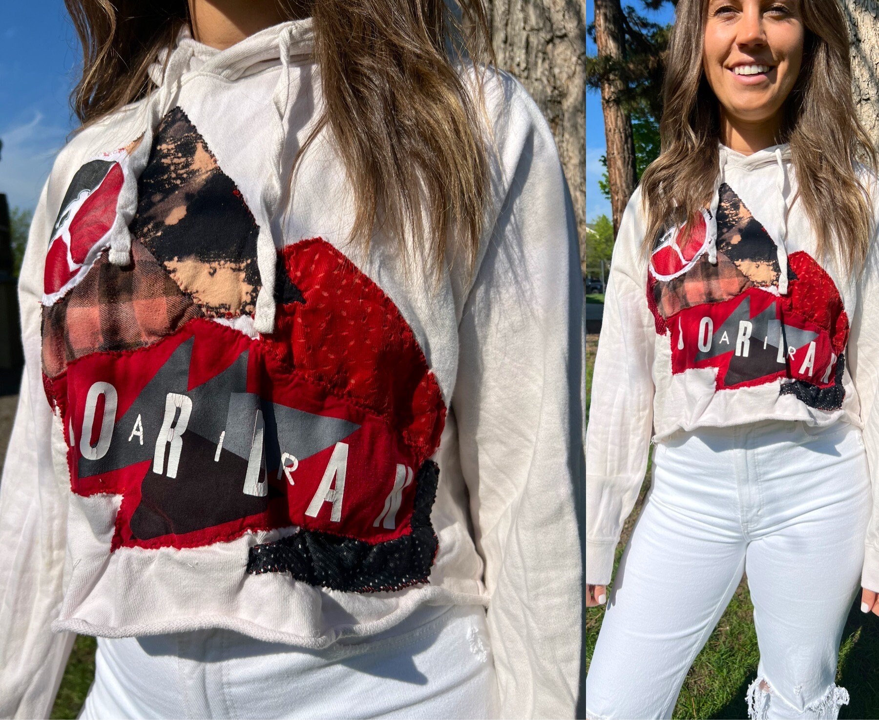 Patchwork Sweatshirt, Streetwear Sweatshirt, Patches, Hand Patchwork Sweatshirt, Streetwear Sweatshirt, Patches, Hand