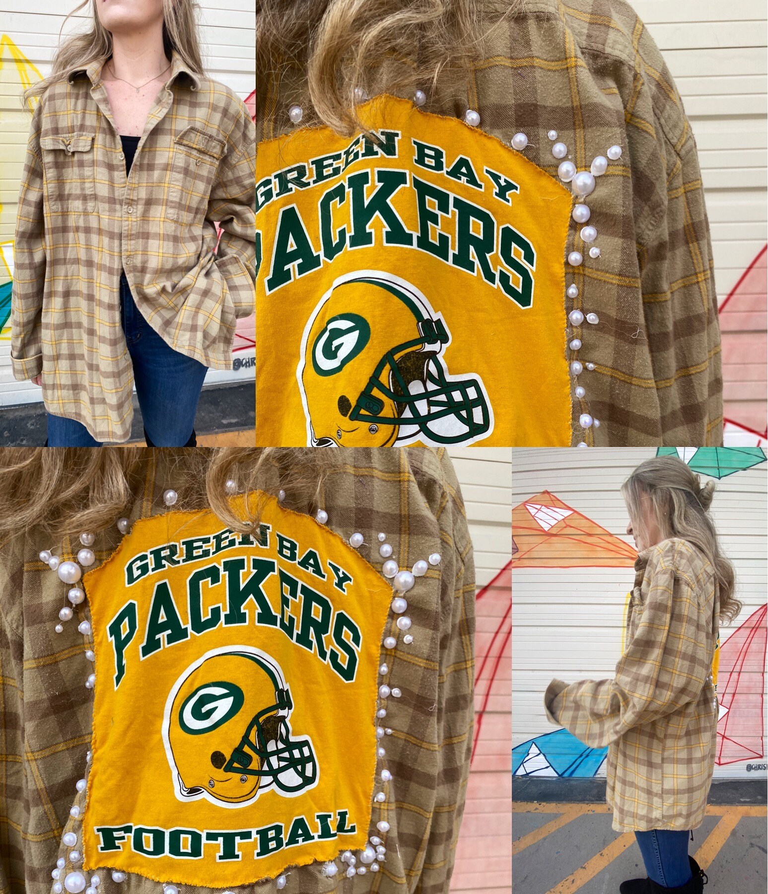 Green Bay Packers Flannel Nfl Flannel 