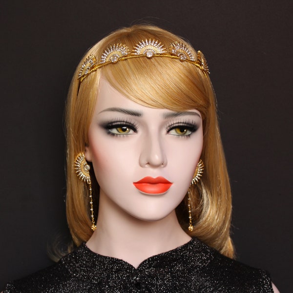 1920s jeweled headpiece