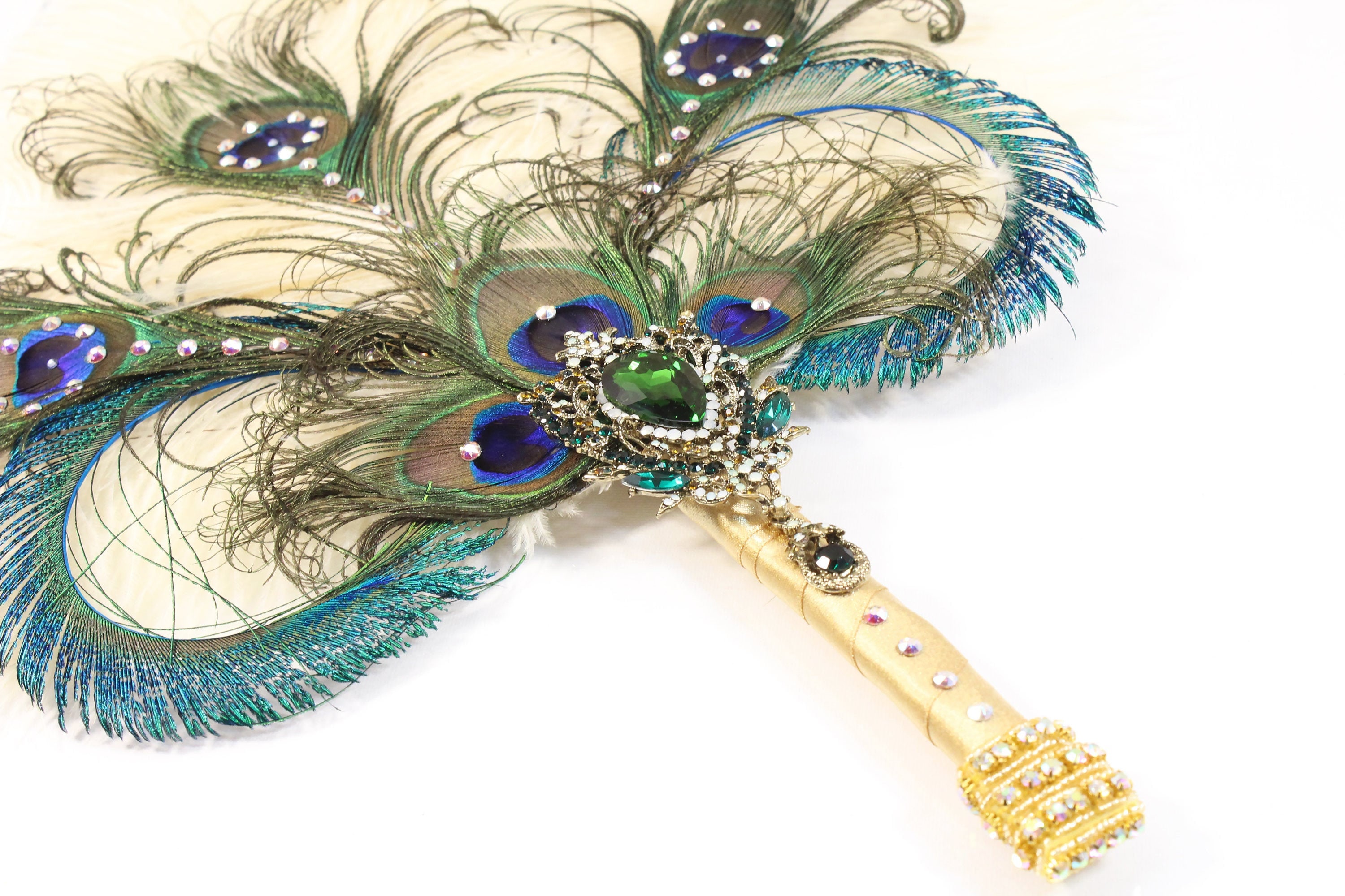 брошь страус