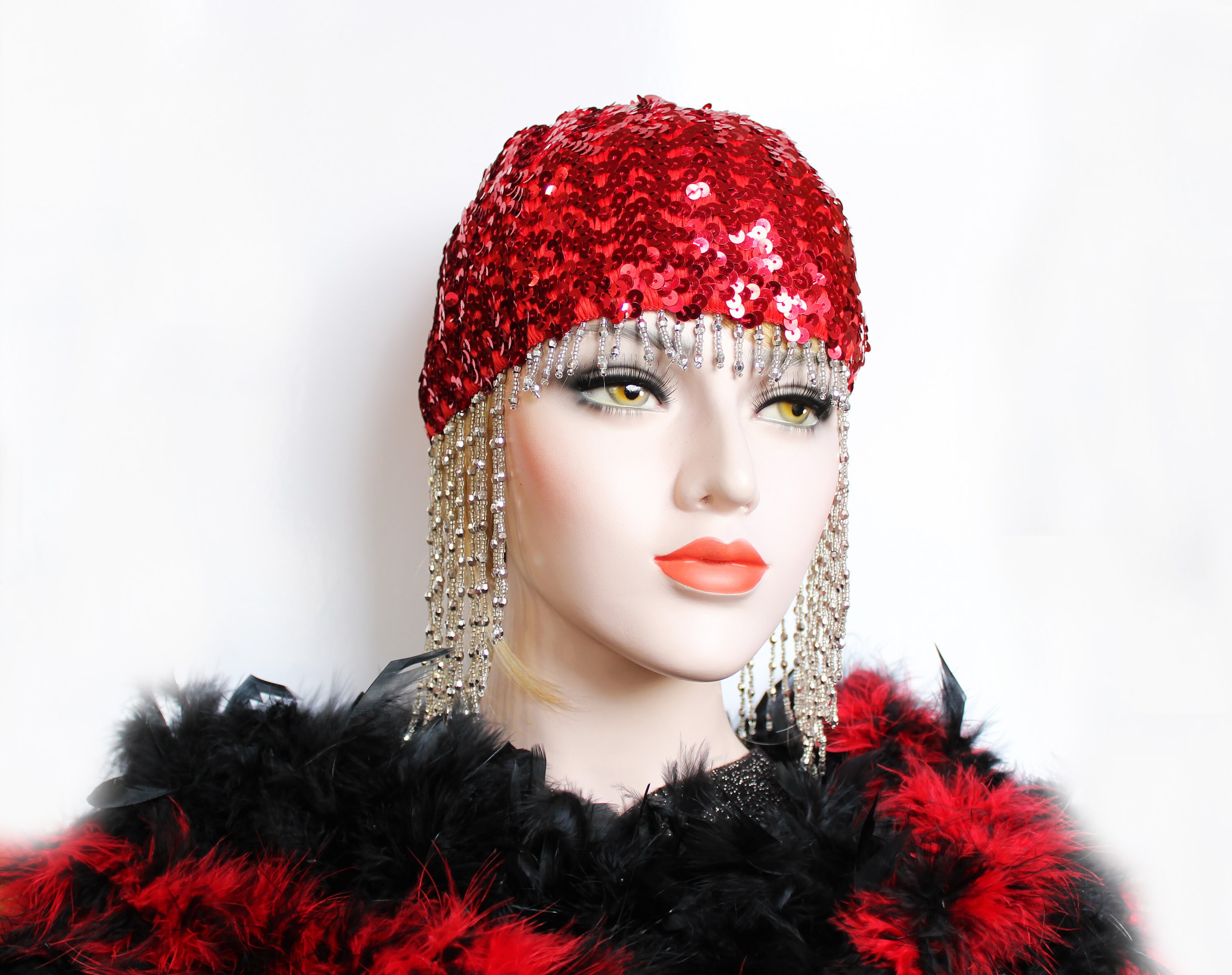 red gatsby costume