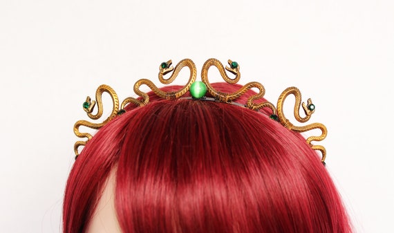 Medusa Snake Headpiece Crown