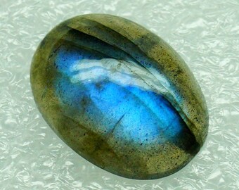 60% OFF - Semi Precious Gemstone Blue Labradorite Oval Cabochon Blue Cabochon Stone 18x13x5 mm Pendant Gemstone (Z-158)