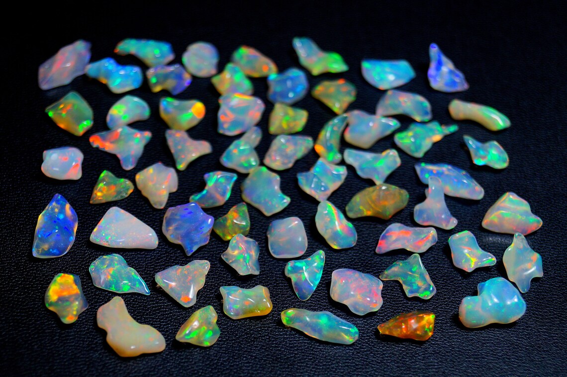 Opali cristallo opale naturale ruvido pietra opale grezza Etsy