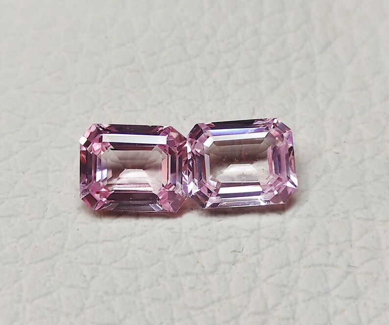 Baby Pink Sapphire Gemstone Pair Matched Pink Sapphire | Etsy