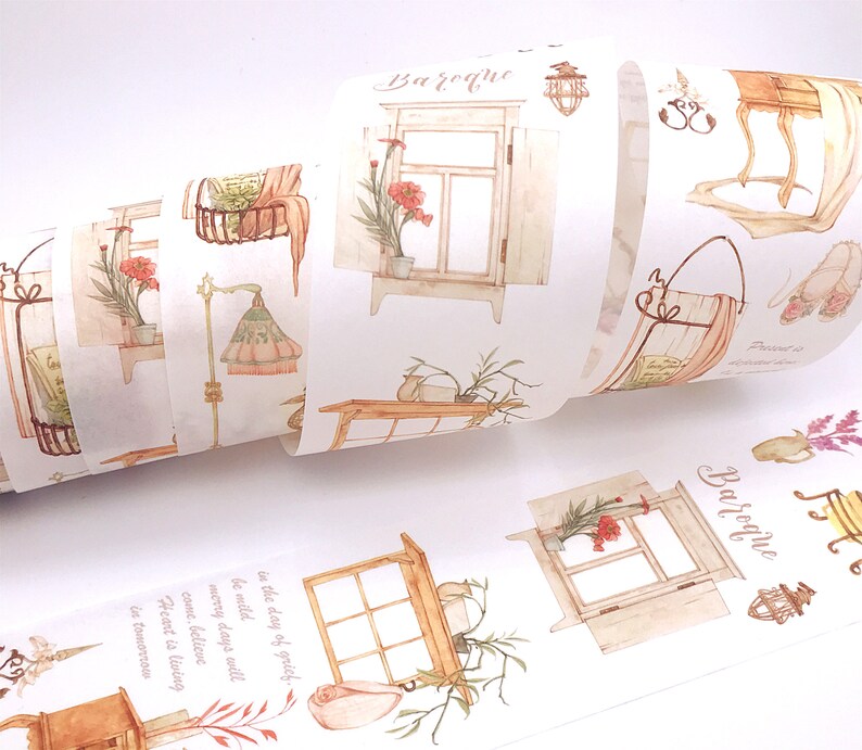 Furniture Washi Tape Wardrobe Washi Tape Table Washi Tape Etsy