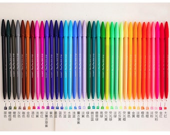 Monami Plus Pen 3000 Water-Based Marker 36 colores Elija colores Coreano pluma japonesa lápiz acuarela marcador de la punta del fieltro pluma de la línea ancha pluma de la línea