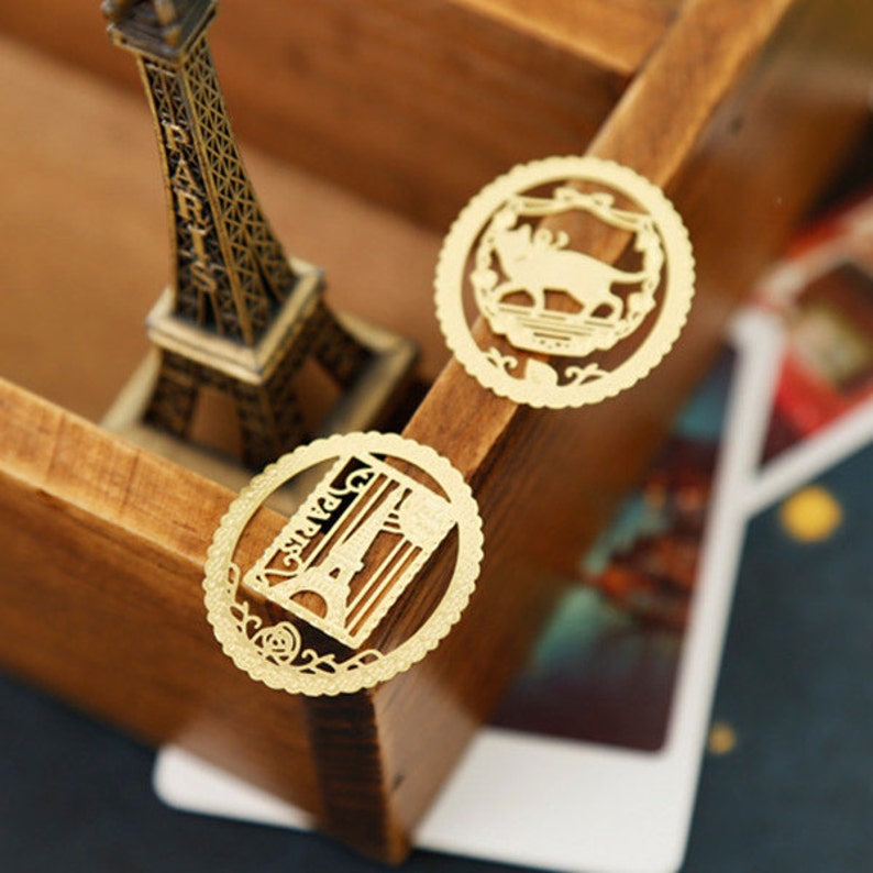 Cute Paper Clips Book Marker Paper Clips Shaped Paper Etsy