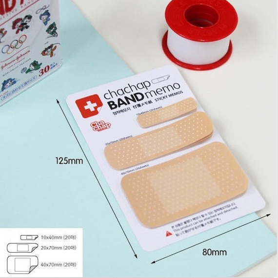 Band Aid Sticky Notes Etsy