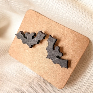 Mickey Mouse Bat Stud Earrings | Halloween Earrings |  Mickey Spooky