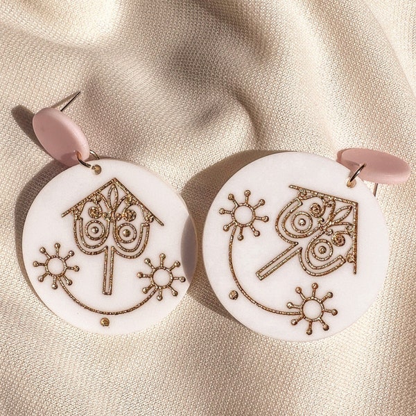 Small World Clock Face Earrings | Disneyland | Disney Earrings | Disney Jewelry | Disney World