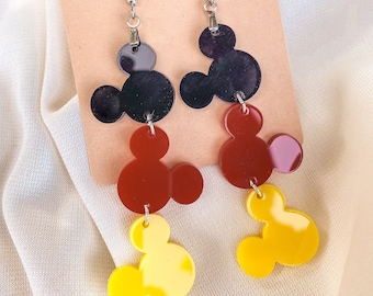 Disney Inspired Mickey Mouse Earrings | Mouse Ear Earrings | Disney Jewelry