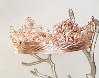 LORDE: Rose Gold Plated Crown