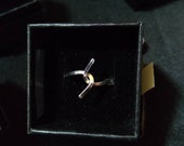 925 Sterling Silver Single Band Thorn Ring