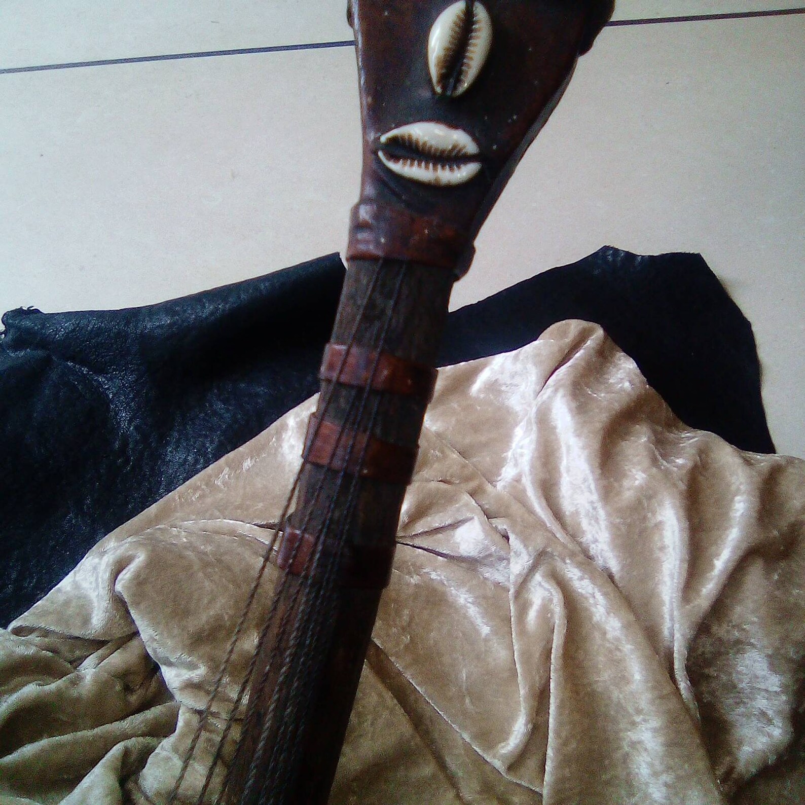 Vintage African stringed instrument handmade tribal musical Etsy