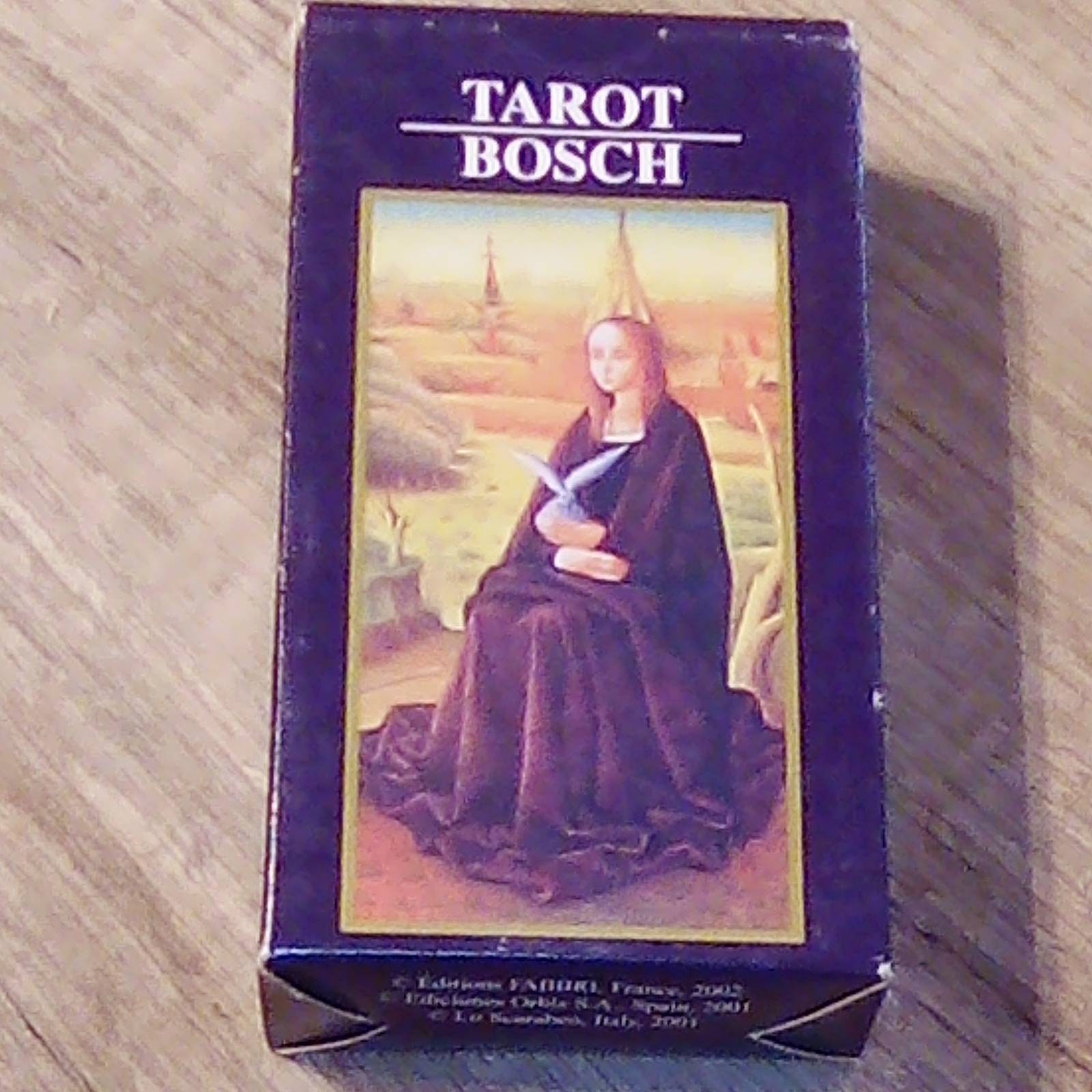 bosch tarot lo scarabeo - el bosco carte lecture spirituelle