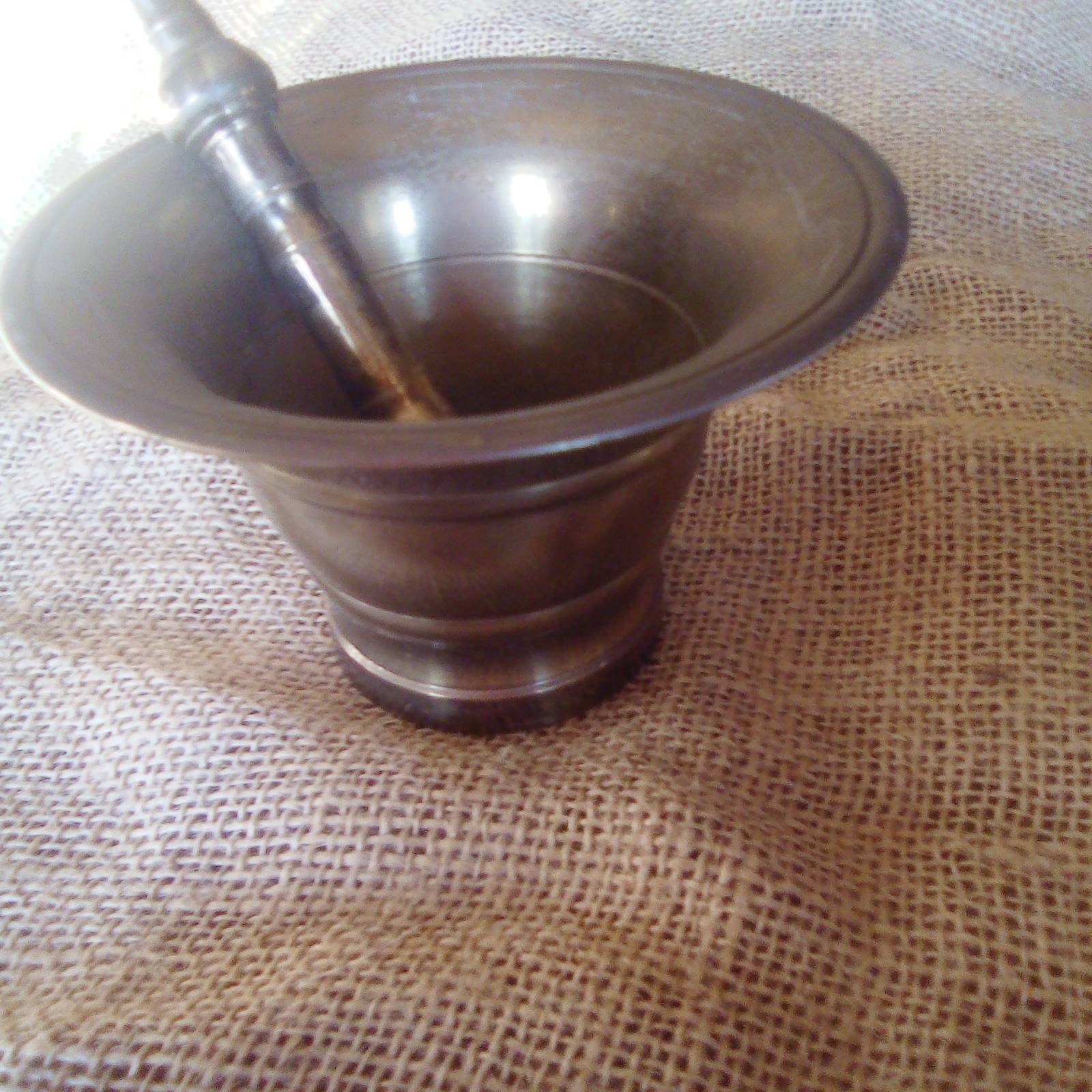 pilon Et mortier En Laiton