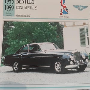 Carte photo vintage de 4 voitures ALFA ROMEO, automobile ancienne, cadeau de collection - Carte française