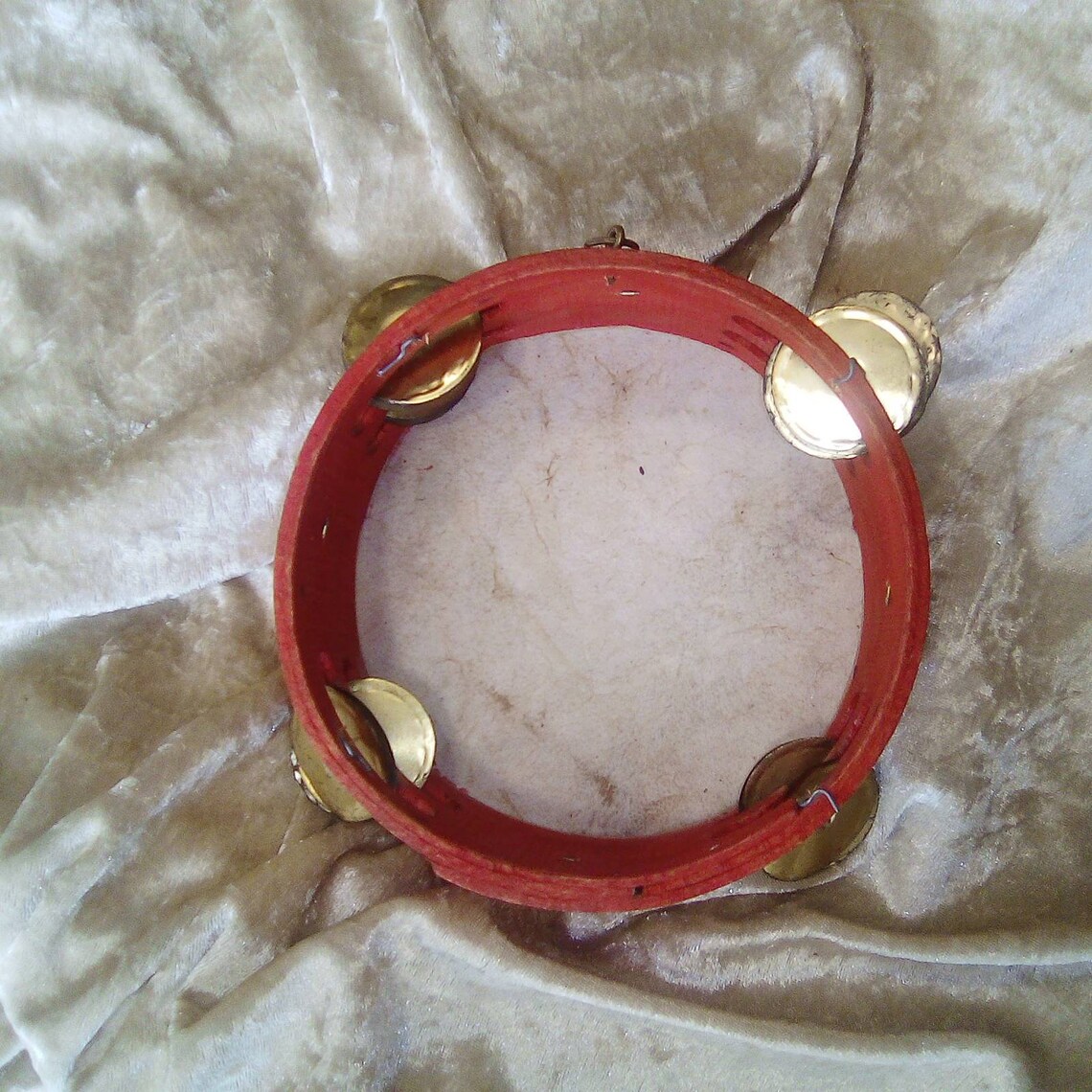 Vintage handmade musical instrument tambourine African Etsy