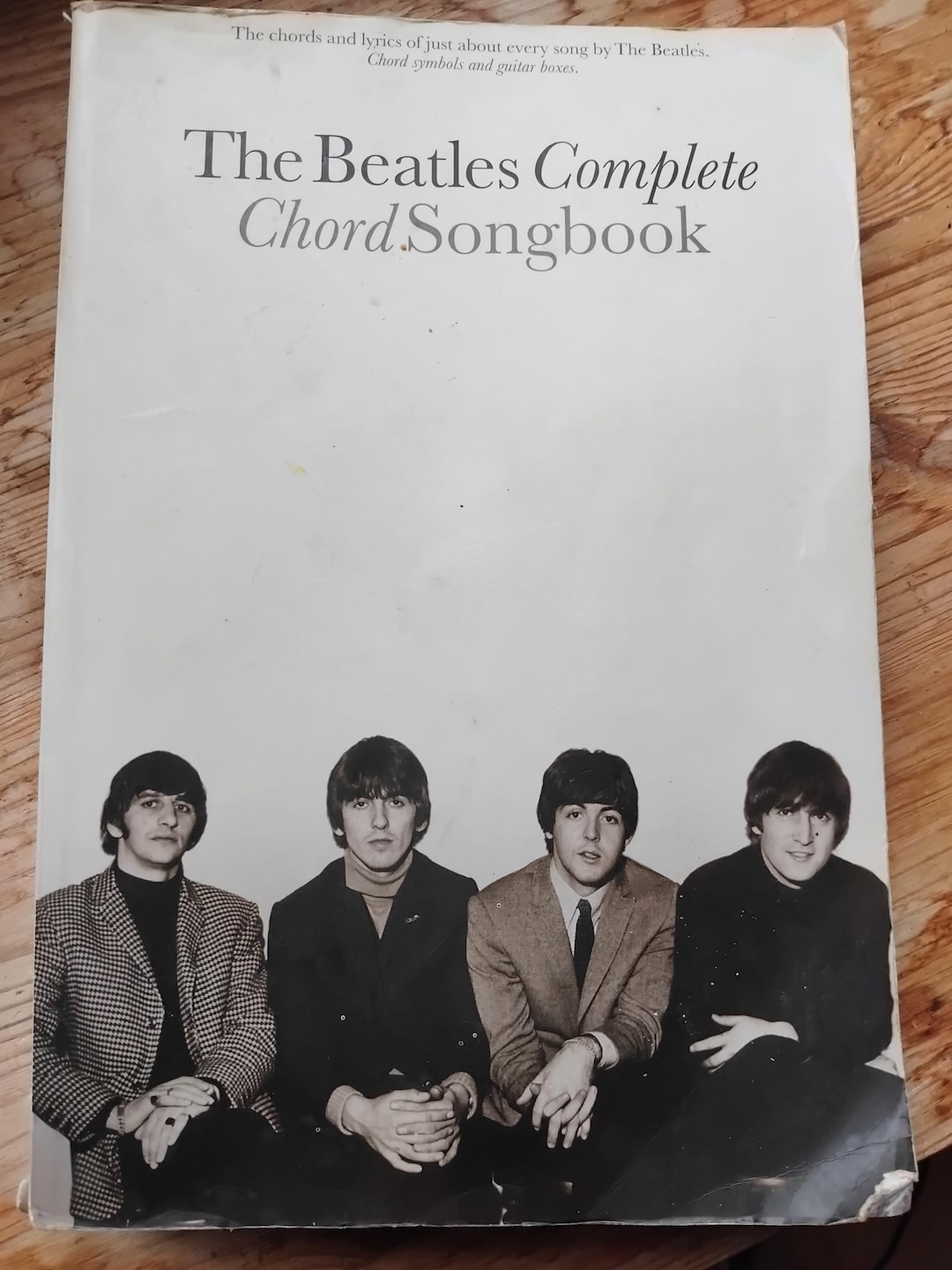 The Beatles Complete Chord Songbook, Vintage Paperback Book, Music ...
