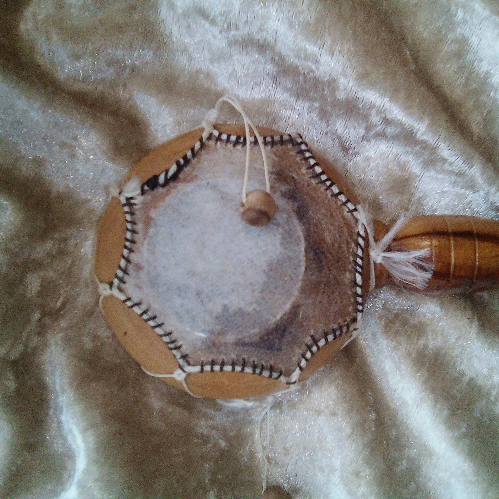 African hand held tribal percussion drum hand twisted musical Etsy