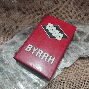 Byrrh jeu de carte boite collectionaire