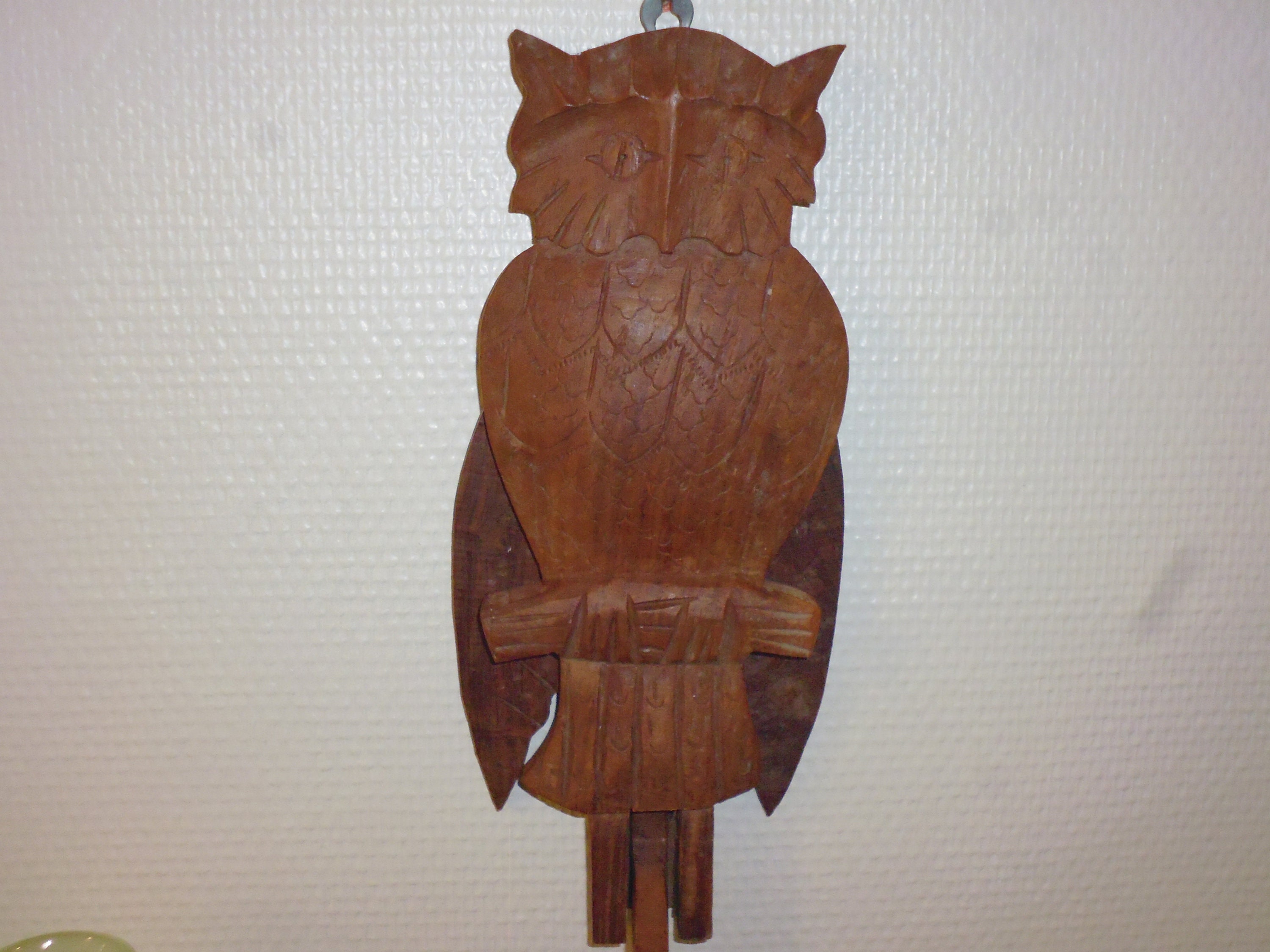 Porte Manteau Hibou avec Ailes Ammovibles