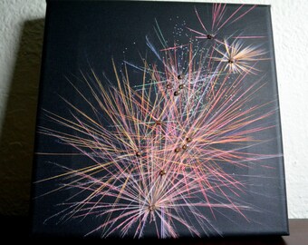 4th of July Decor, Fourth of July Decor, Fireworks Photography Print, Explosion Canvas Art, Fireworks Canvas Print, Fireworks Wall Art