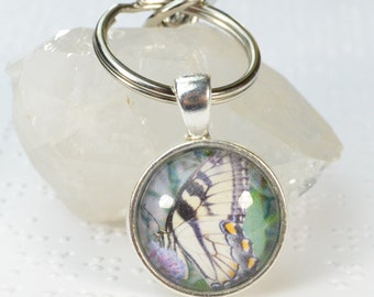 Photo Keychain, Butterfly Keychain, Photography Keychain, Photograph Keychain, Spring Keychain, Original Photography Keychain