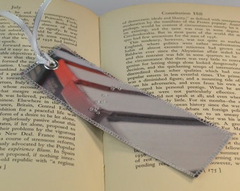 Braille Bookmark, Unique Bookmark, Book Spine Bookmark, Read Bookmark, Art Bookmark, Handmade Bookmark, Teacher Appreciation Gift