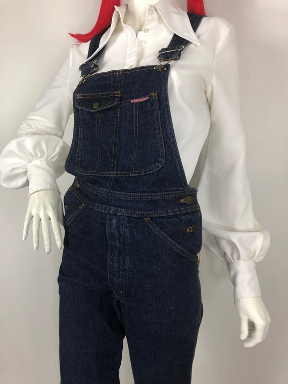 Vintage 1970s denim indigo 'Jean Jeanie' overall … - image 10