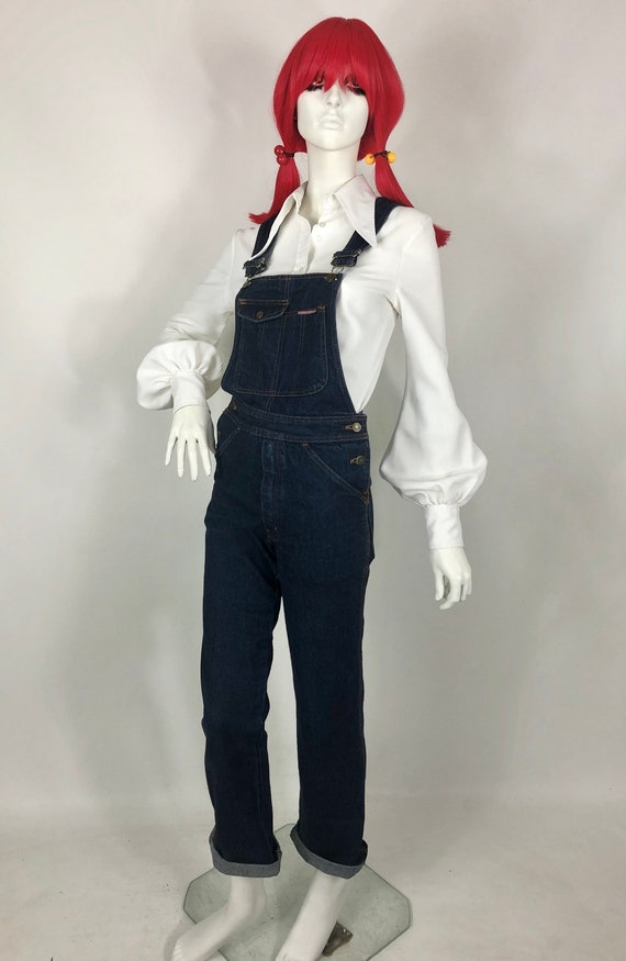 Vintage 1970s denim indigo 'Jean Jeanie' overall … - image 2